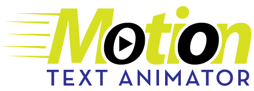 Motion text animator